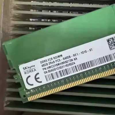 SK 海力士 48G 2RX8 PC5-6400 ECC REG RDIMM服务器内存48G DDR5
