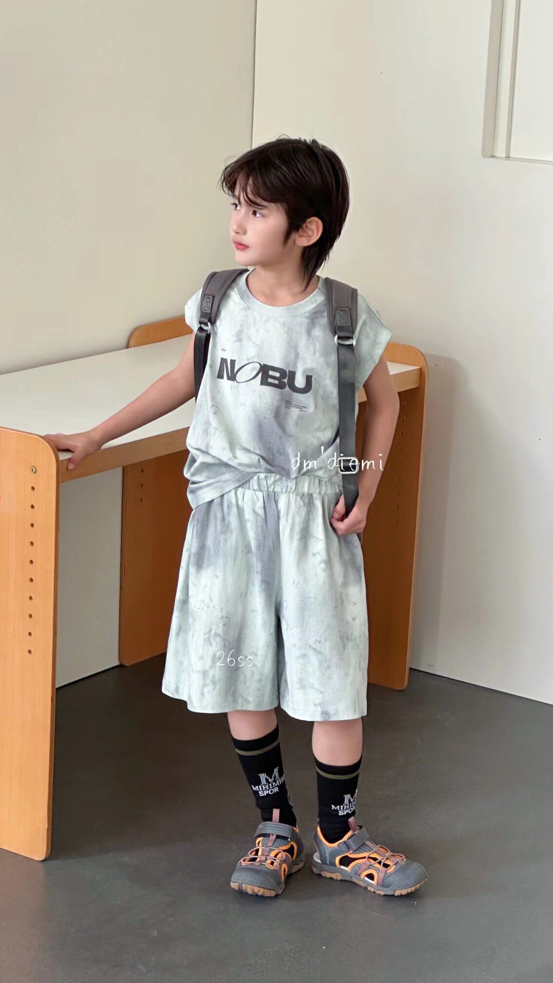 男童背心套装夏季2026新款儿套装