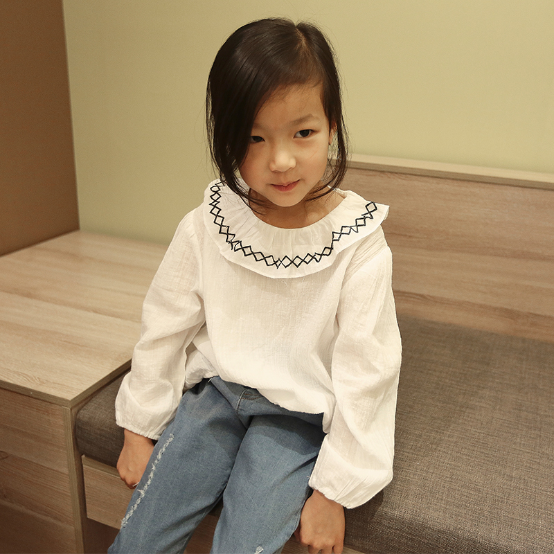 Chemise fille à manche longue - Ref 2085523 Image 3