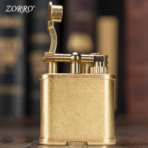 侧滑煤油打火机ZORRO/佐罗古董
