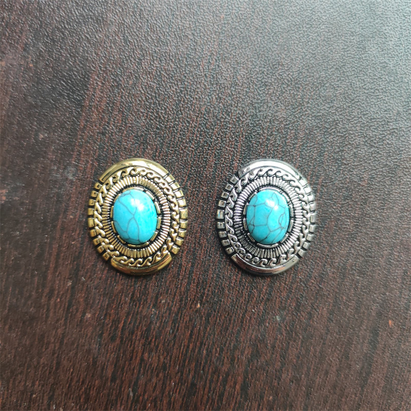 zip通用煤油打火机贴章装饰绿松石幸运石Luck stone窄机可用