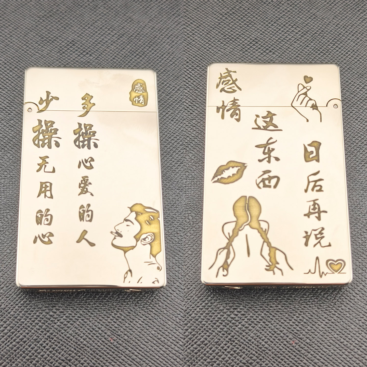 佐罗799朗声煤油打火机DIY定制图