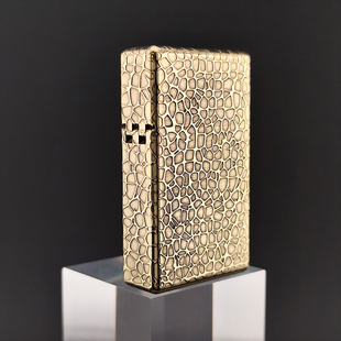 佐罗538窄机盔甲煤油打火机重甲雕刻陨石坑网纹五面图案