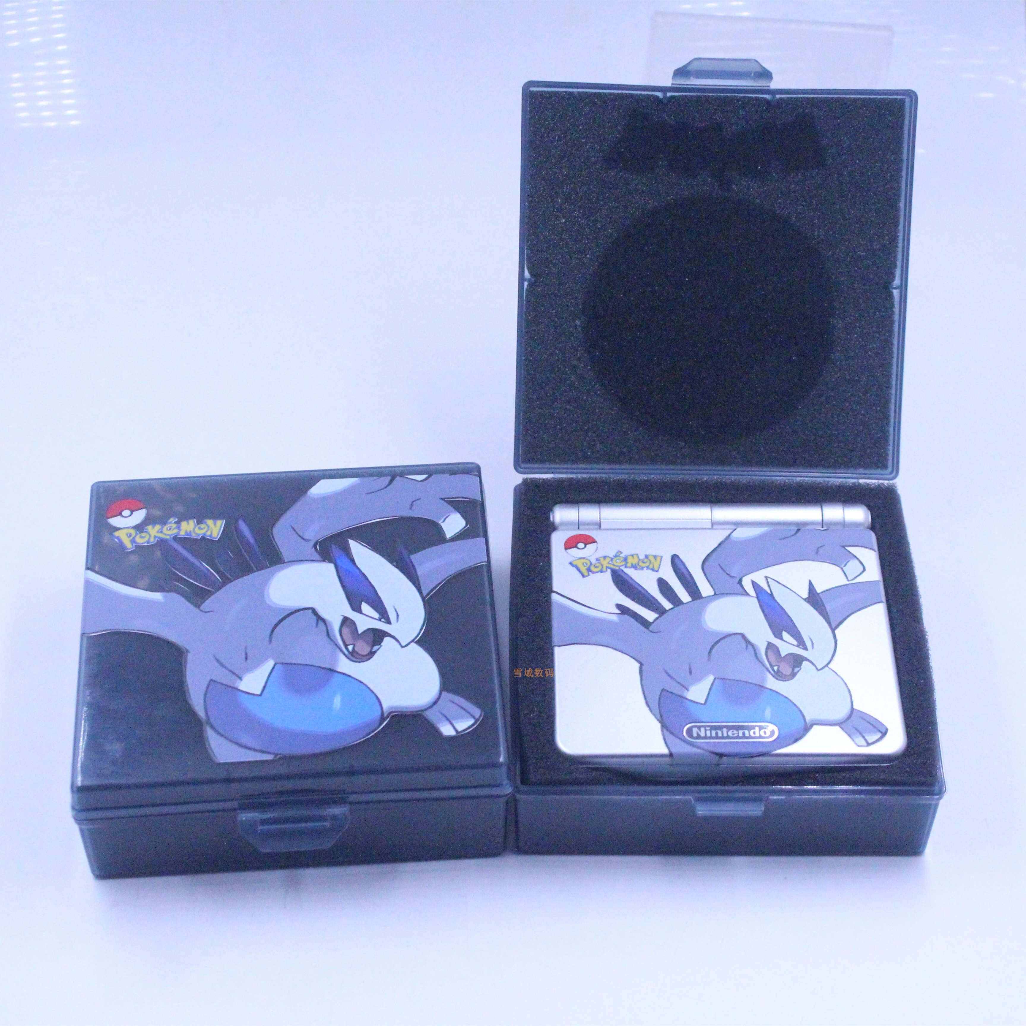 任天堂GAMEBOY GBASP游戏机口袋银限定版掌机GBA高亮IPS主机