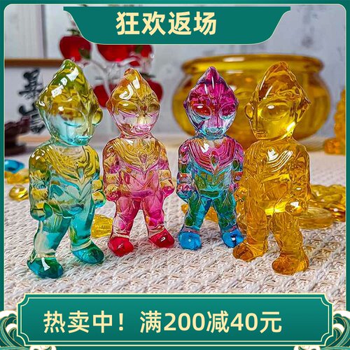 奥特曼泰迦手办模型儿童礼物琉璃
