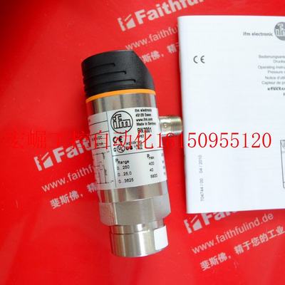 议价IFM PN7001 易福门全新电子压力传感器  PN-250-SBR14-QF现货