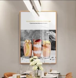 Простой современный скандинавский кофе, черно-белый завтрак, хлеб, пшеница, ресторан, цветная декоративная живопись, основная коллекция изображений