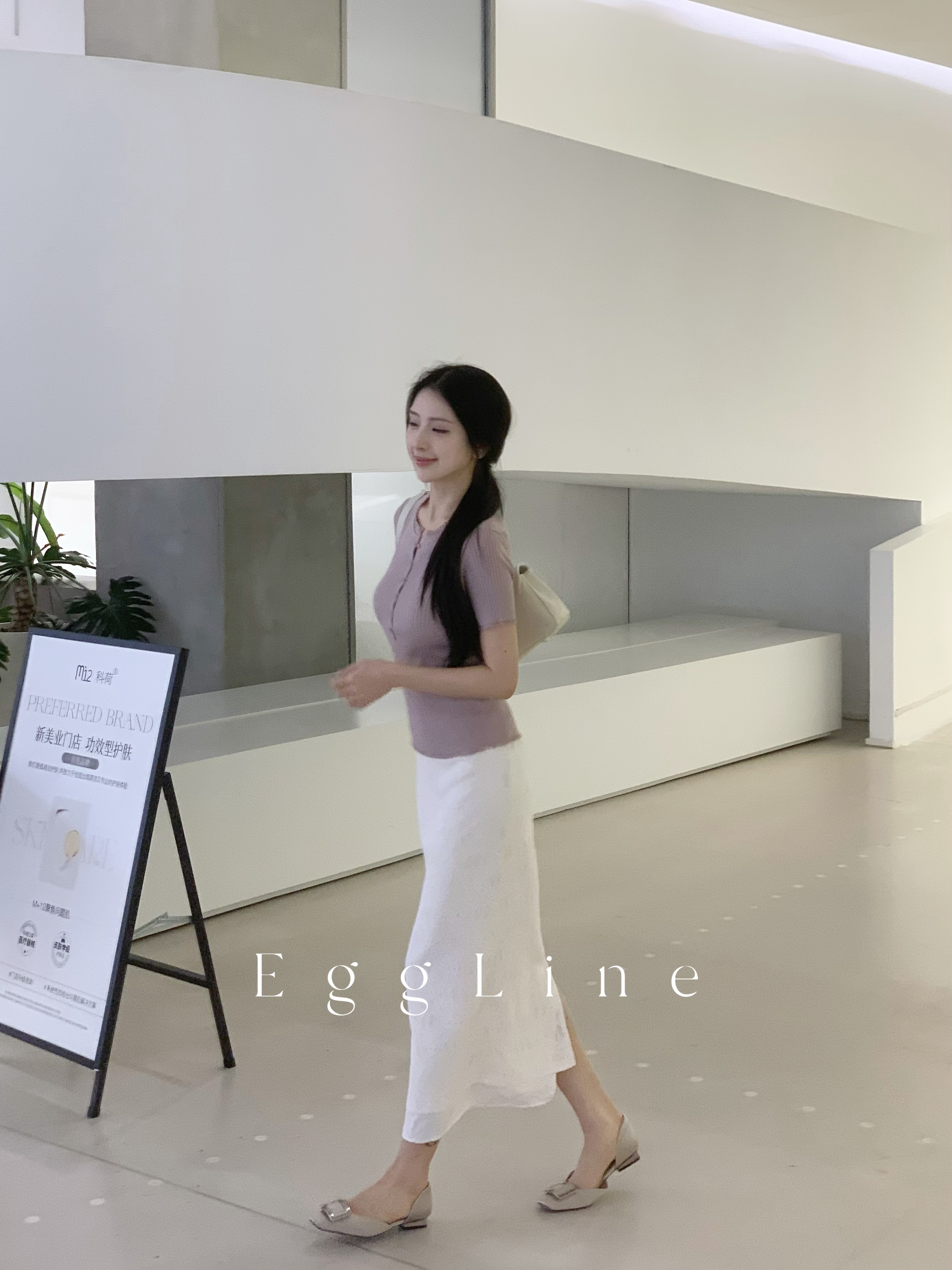 EggLine·流苏花边 圆领毛针织衫