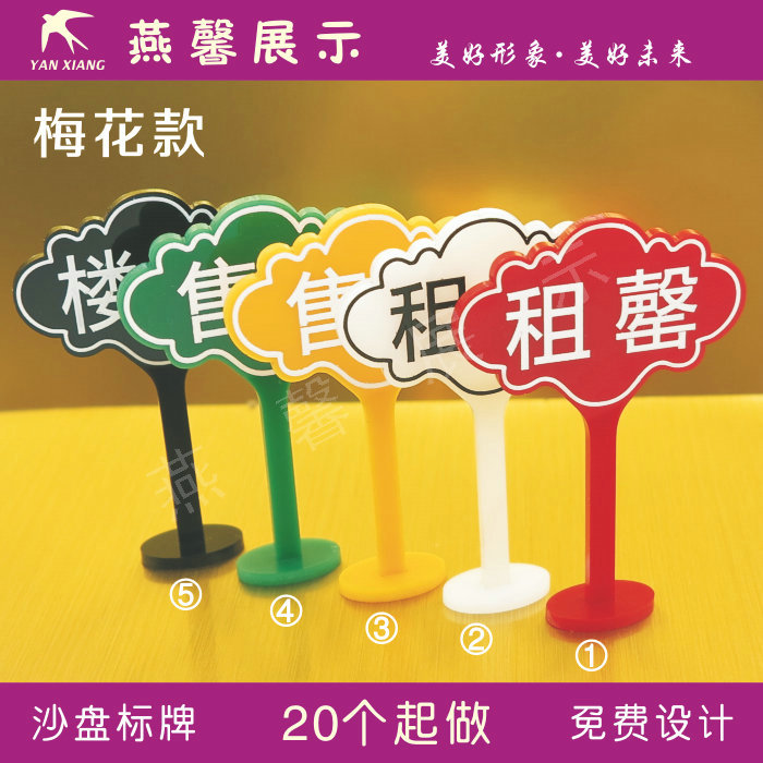 定做楼盘模型标识牌