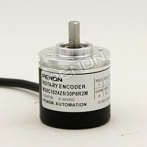 现货全新M38C1024Z5/30P6R2M增量式编码器1024p/r外径38实心轴6