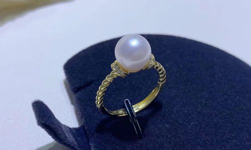 戒指天然珍珠长源纯银
