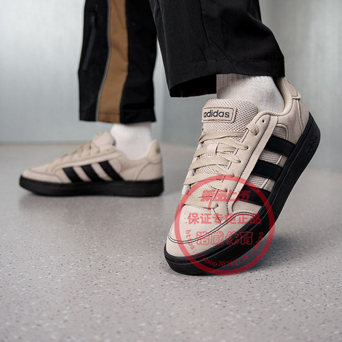 Adidas男女低帮复古板鞋2026春季