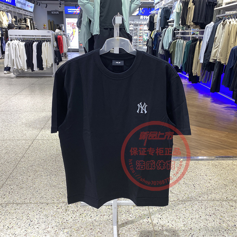 MLB短袖男女复古宽松透气运动T恤图片
