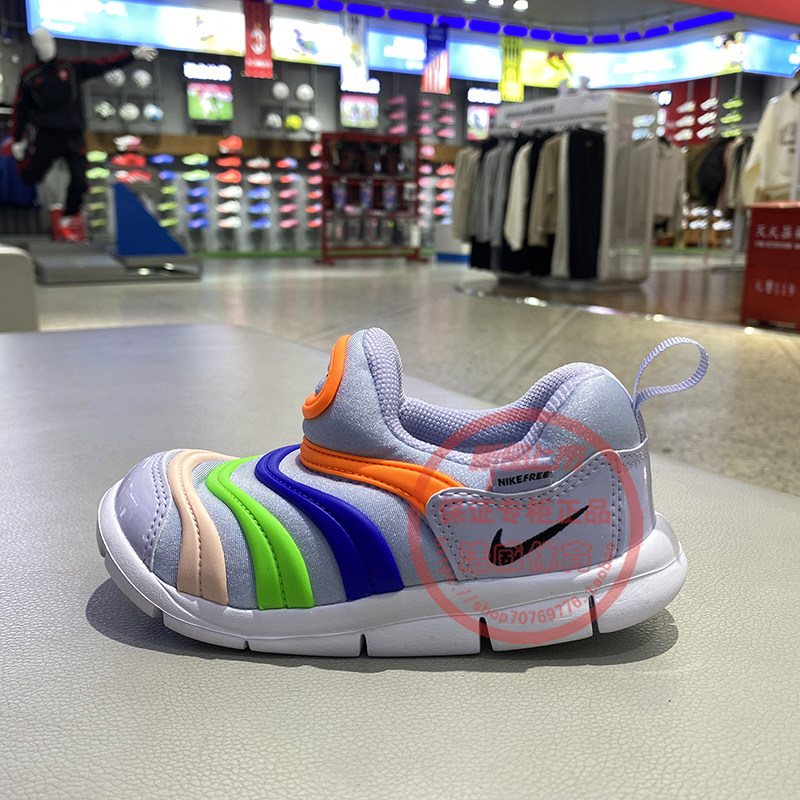 耐克毛毛虫婴童一脚蹬穿脱运动鞋