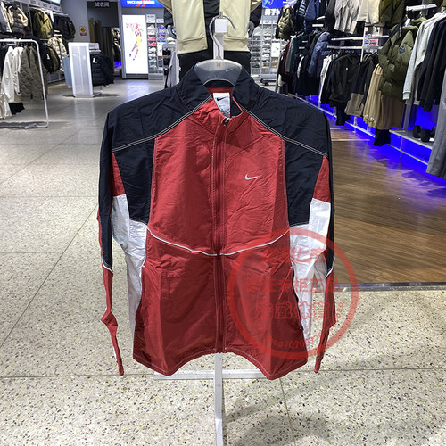 耐克外套男装运动服防风梭织夹克