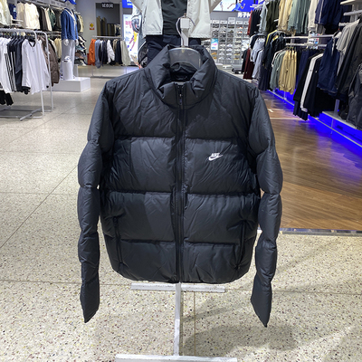 耐克男装防风立领加厚保暖羽绒服