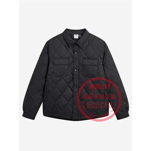 彪马男装保暖轻盈运动羽绒服外套