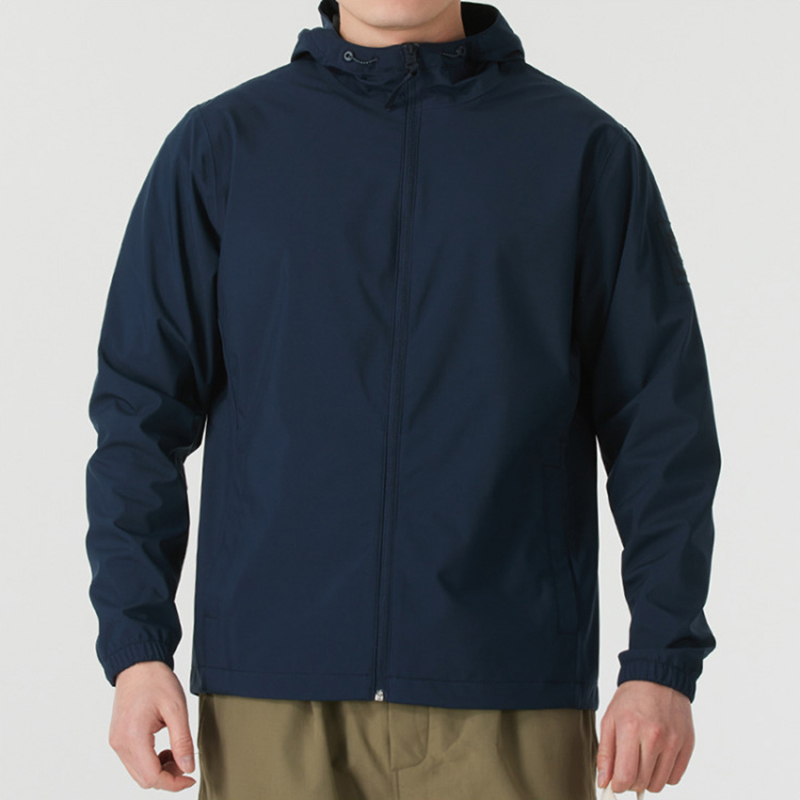 添柏岚外套男装防风梭织连帽夹克