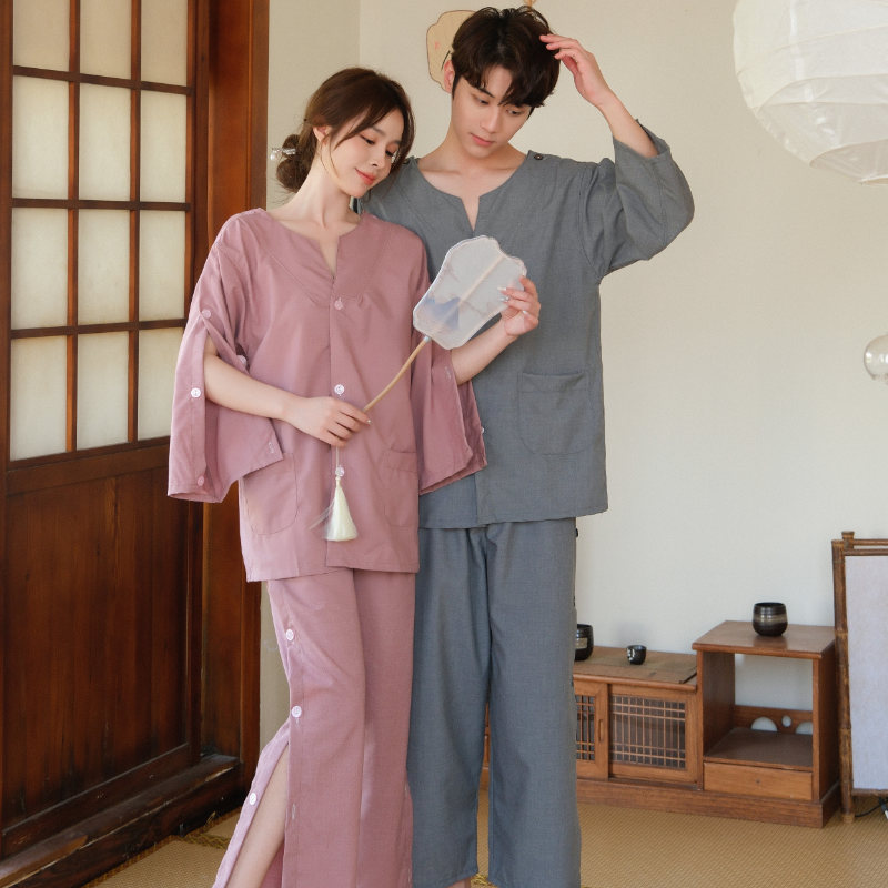 旺鑫晟源艾灸服长款批发零售纯棉