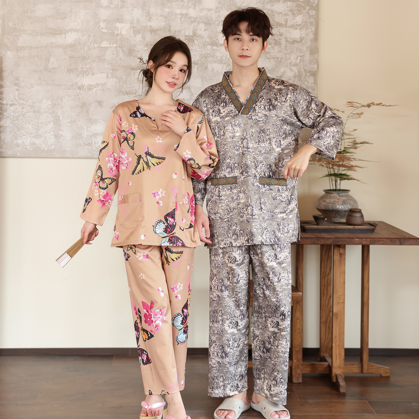 旺鑫晟源汗蒸服贡缎桑拿服洗浴服