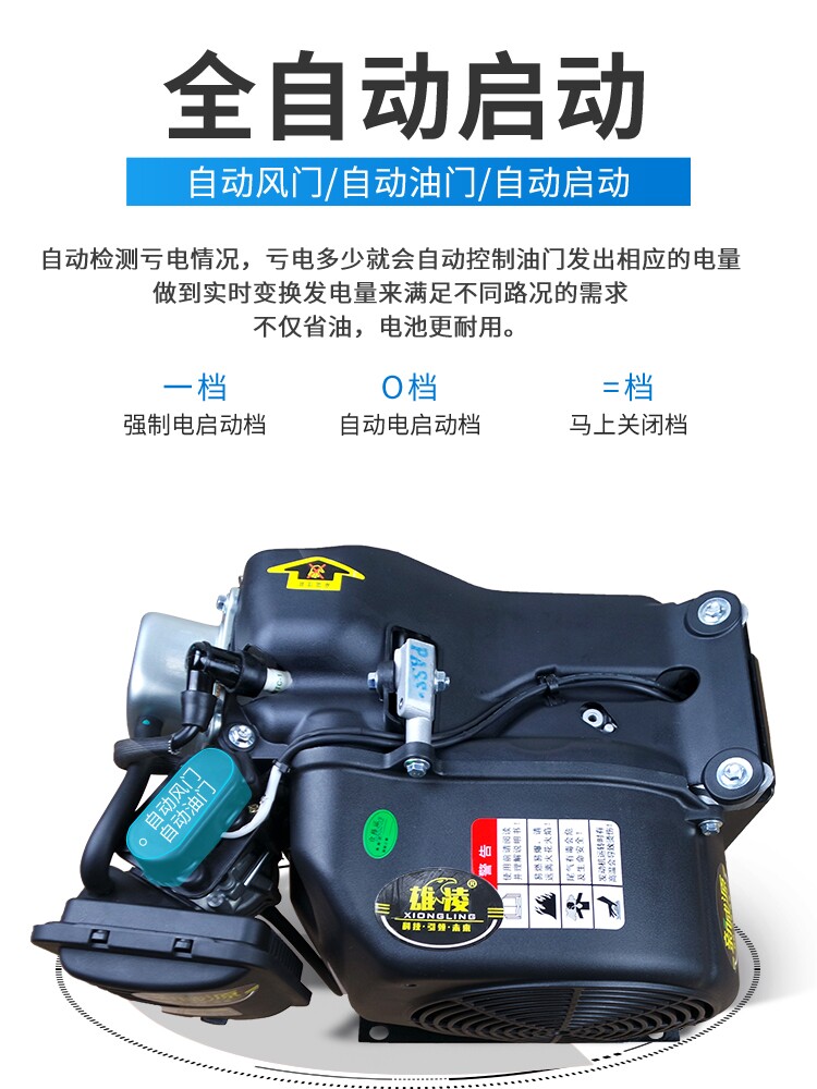 免安装电动车增程器电动三四轮车60v72v电瓶车大功率静音发电机