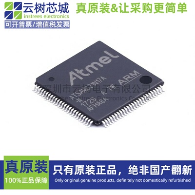 原装正品 ATSAMC21N17A-ANT TQFP-100 32位微控制器