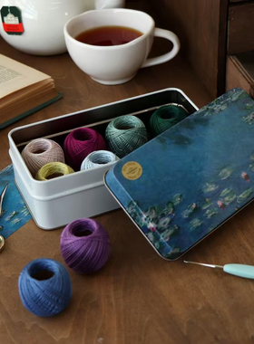 2025年奥林巴斯40号金票新色微钩梭编名家睡莲配色收藏礼物5g