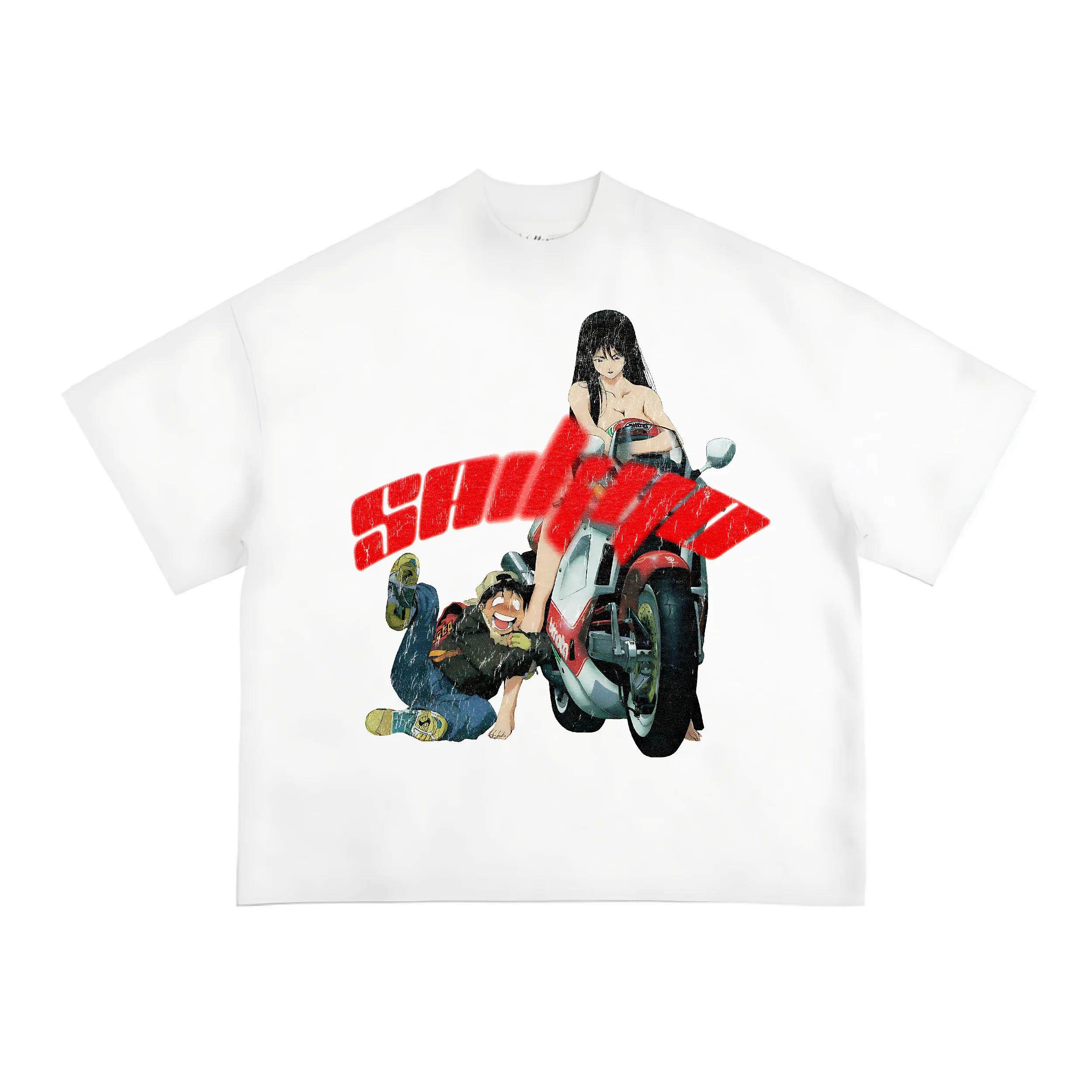 日系动漫短袖T恤男女情侣装