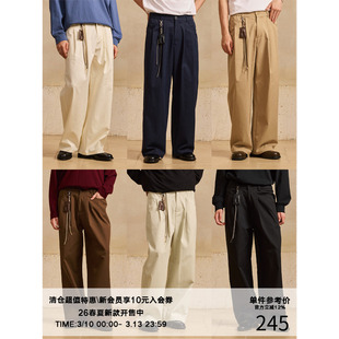 LR MADE 25AW 第五代四季裤 莱赛尔天丝棉 直筒休闲长裤 配套挂饰