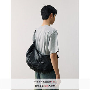 LR MADE 时髦亮面 月牙饺子 单肩腋下斜挎三背 通勤PU皮包
