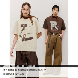 凉感Sorona® 26SS MADE T恤 素贴画印花 圆领短袖 LR衍生元