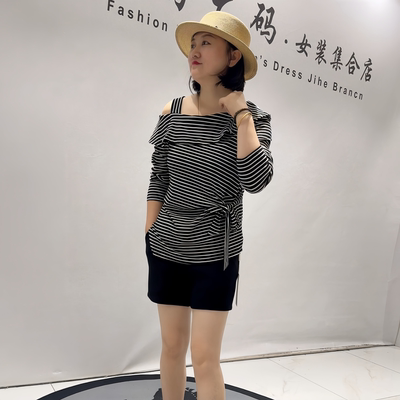 女权贵族秋季新款大码气质衫上衣