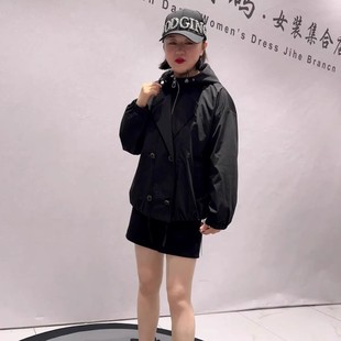 6010针丝缘子汇年货春款欧货外套加大女装胖妹妹减龄显瘦开衫上衣