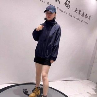 6121针丝缘子汇年货春款连帽外套加大女装胖妹妹减龄显瘦开衫上衣