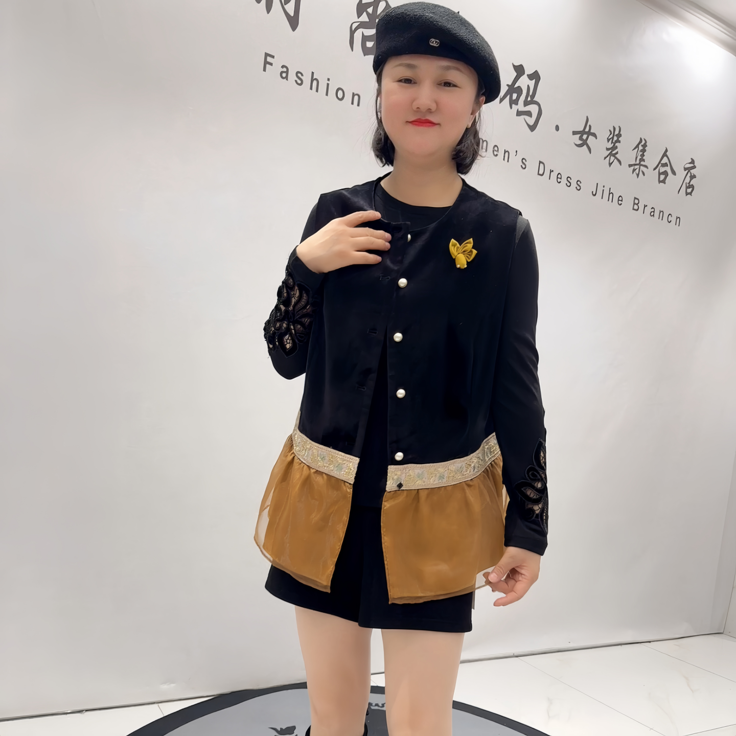 5467芮娜依莲年货新款欧货国风马夹加大码女装胖妹妹气质百搭上衣,女装/女士精品,常规大码外套,淘宝优惠券,粉丝福利购,淘宝优惠卷