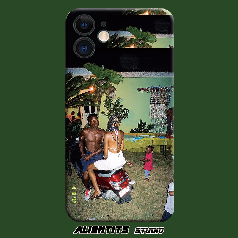 嘻哈防摔小众定制苹果欧美复古