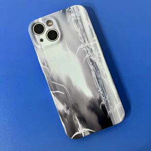 AlienTits觉醒极简黑白科幻超现实未来感暗黑艺术原创个性创意设计小众防摔适用苹果华为小米安卓定制手机壳