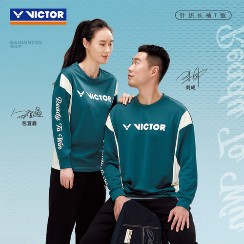 威克多VICTOR长袖T恤T-45100