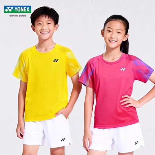 YONEX儿童大赛款速干羽毛球服