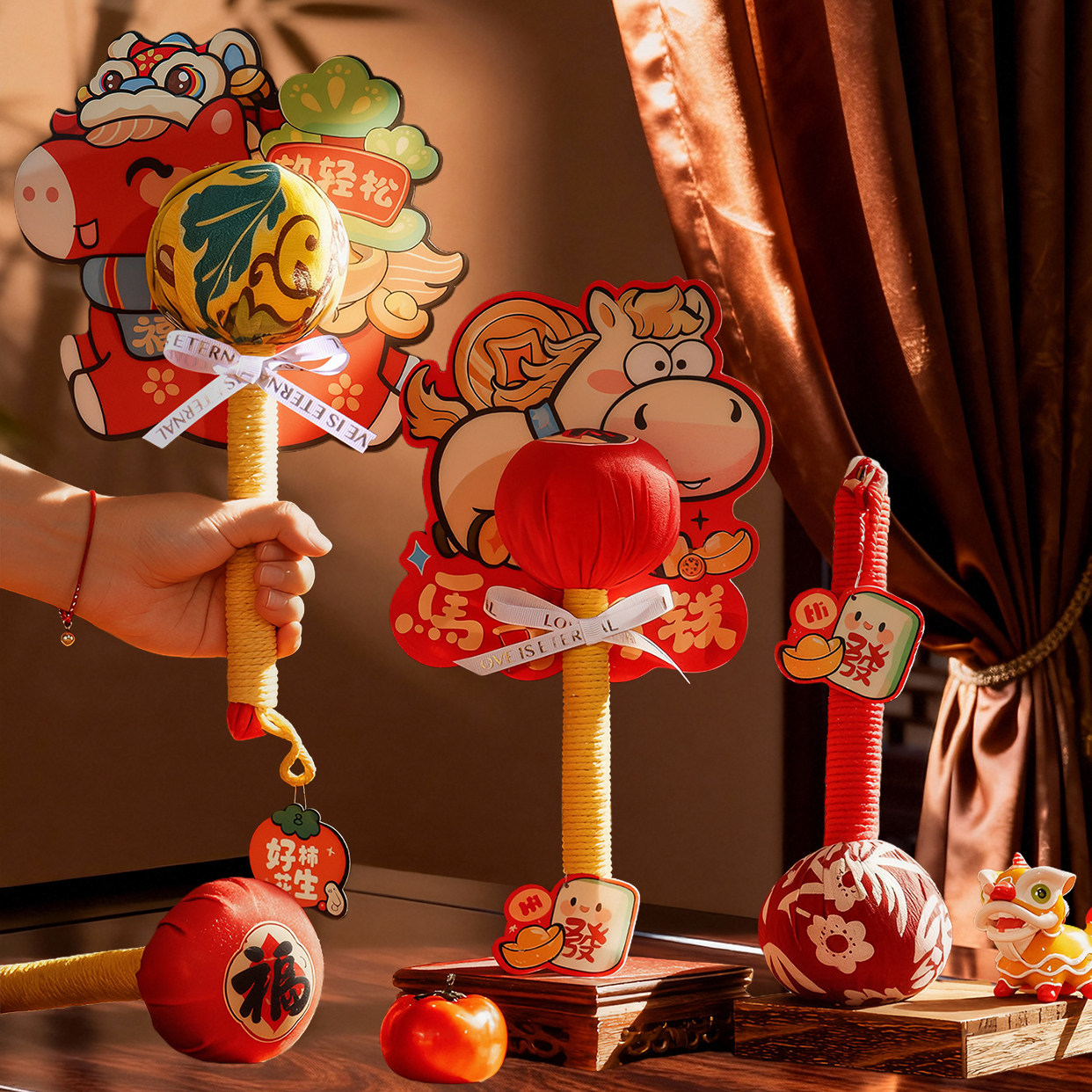 2026新款新年马年礼物养生艾草锤春节送父母按摩捶过年礼品伴手礼,节庆用品/礼品,创意礼盒/礼品套组,淘宝优惠券,粉丝福利购,淘宝优惠卷