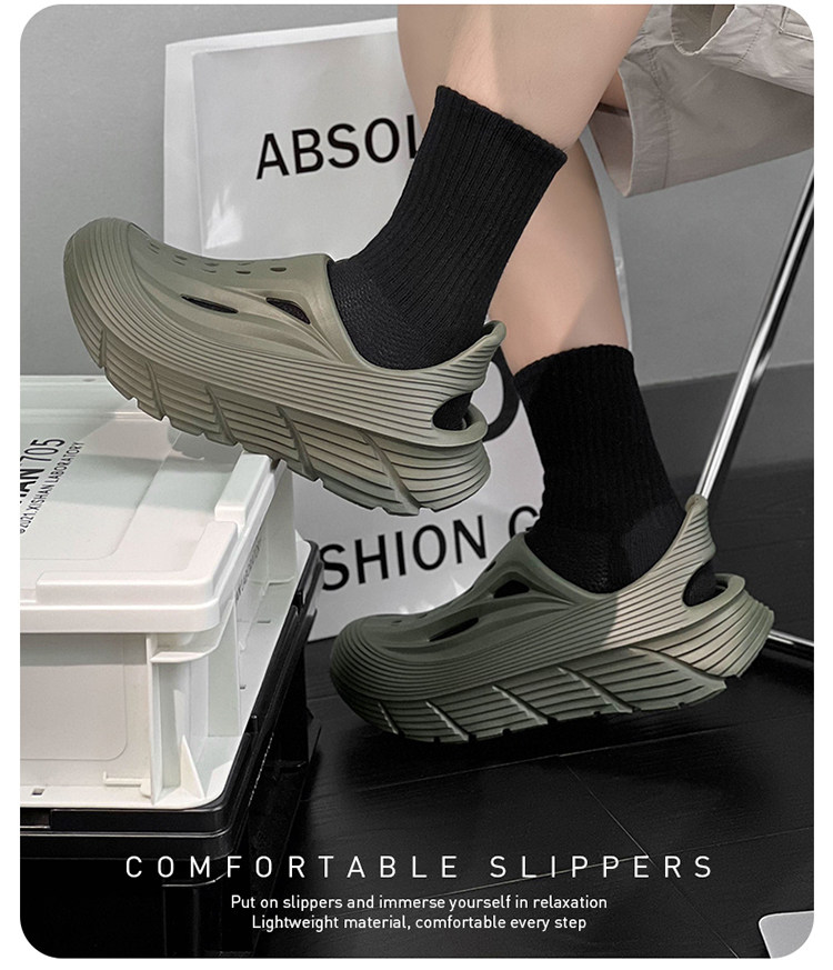 浴室居家软底凉拖溯溪