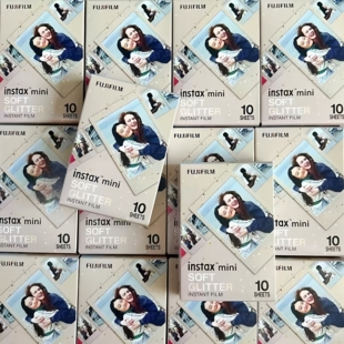 一次成像 即时成像浮光色10张装 富士instax mini拍立得彩色胶片