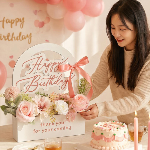 生日桌牌多色可设计成品发货