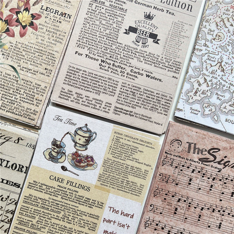 ins复古素材纸创意文字手帐diy打底纸文艺拼贴墙贴英文痕迹装饰纸,文具电教/文化用品/商务用品,贴纸/立体贴纸,淘宝优惠券,粉丝福利购,淘宝优惠卷
