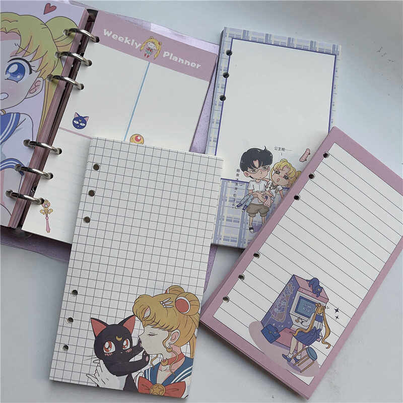 A6活页替芯可爱卡通内页