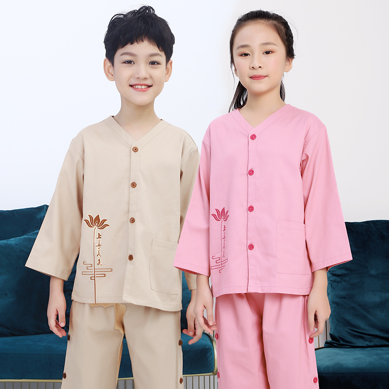 合逸衣儿童艾灸服小儿推拿理疗服