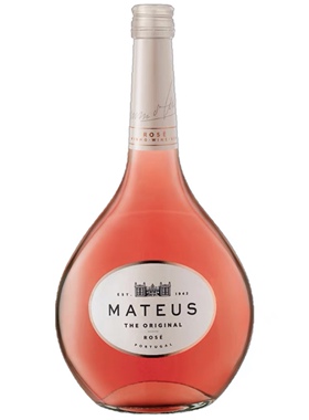 玛天露桃红半甜葡萄酒 Mateus Rose 250ml