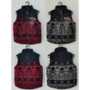 日系男女童加厚保暖背心马甲 出口服装领域深耕30年