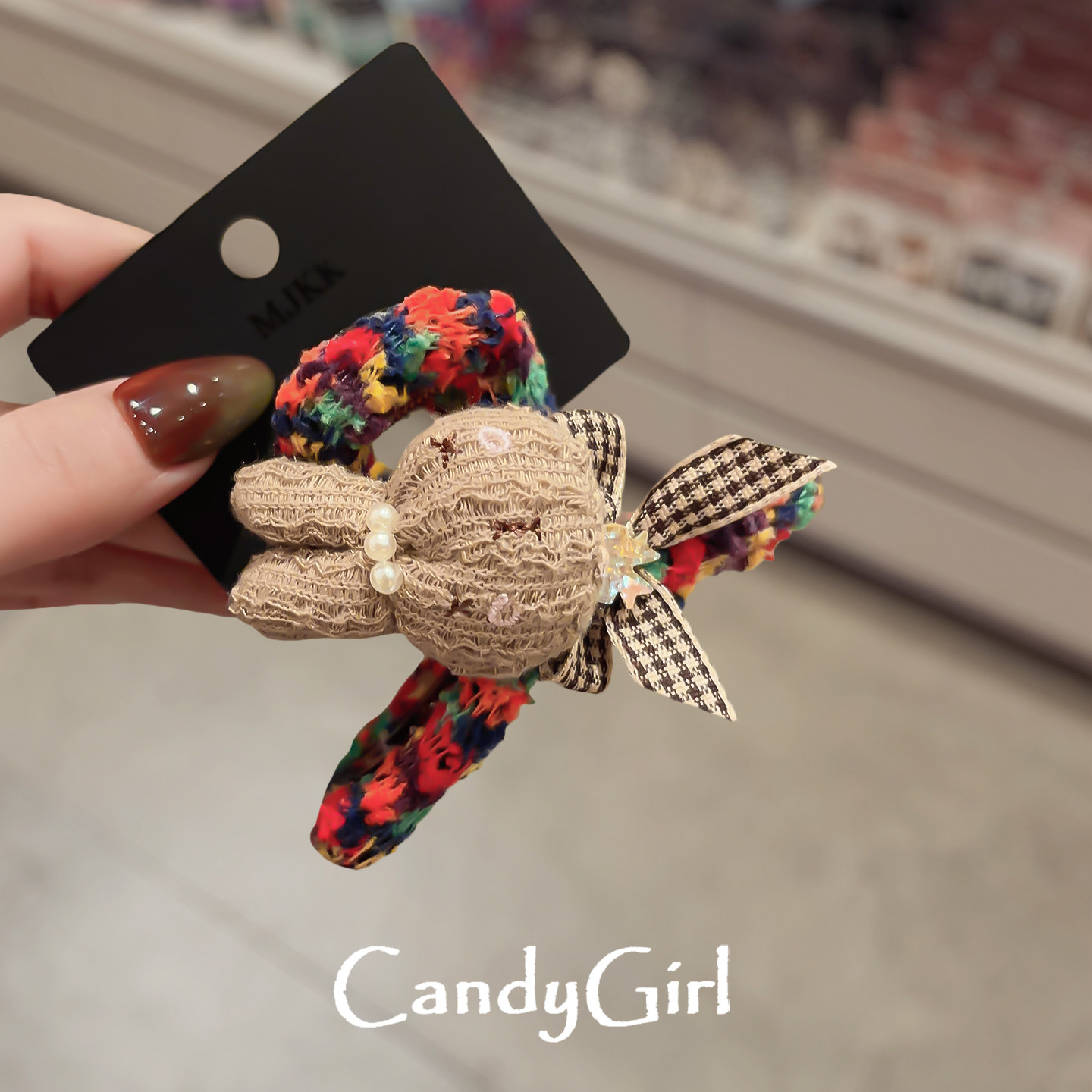 手工毛线小兔爱心抓夹女可爱编织创意发夹后脑勺发量少半扎鲨鱼夹,饰品/流行首饰/时尚饰品新,发饰,淘宝优惠券,粉丝福利购,淘宝优惠卷