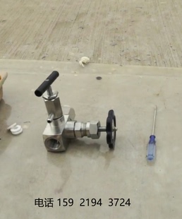 取样针阀 高压取样针阀 不锈钢取样阀 高压带泄压取样针型阀DN15